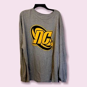 Extremely RARE custom NC shirt DC comics style + Black Gildan long sleeve tee 3x